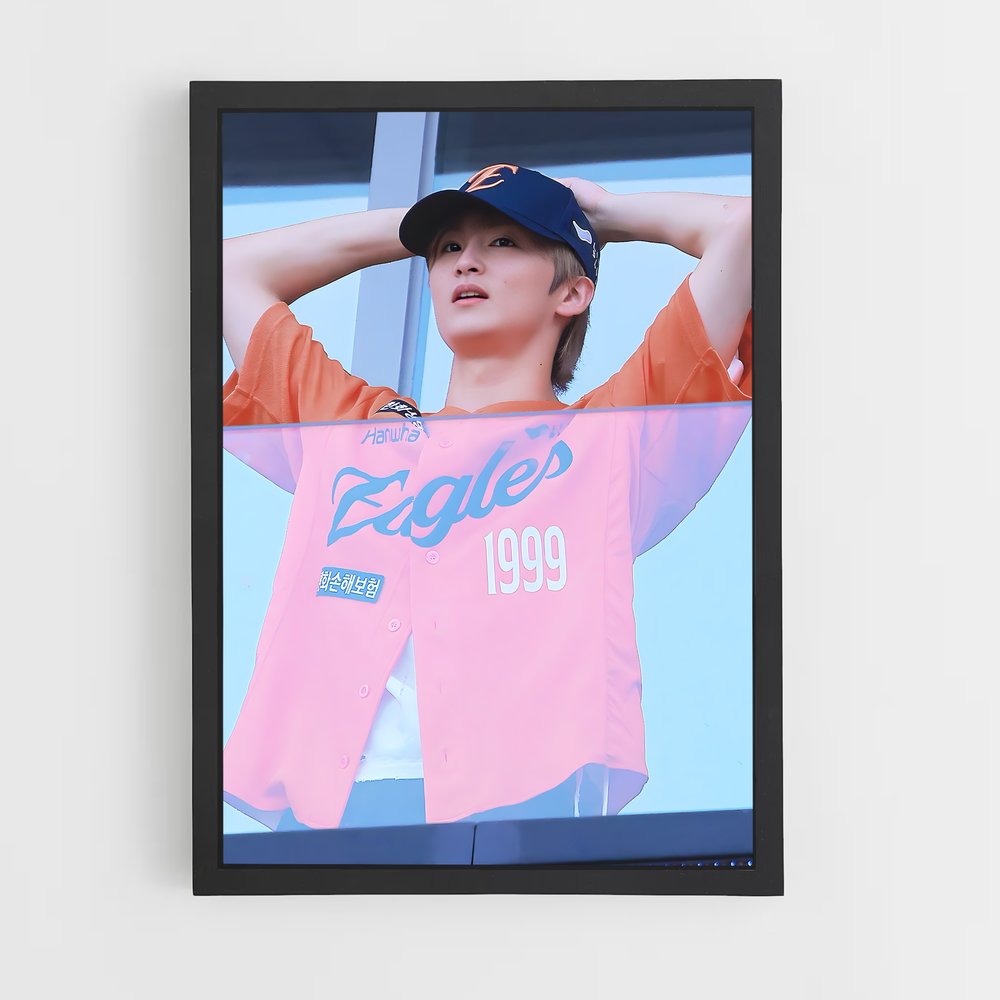 Poster Hanwha eagles – affiche Baseball (vue 2)